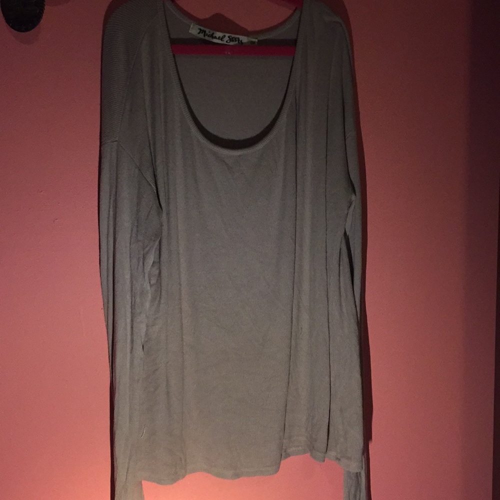 Blush pink Michael stars long sleeve top nwot